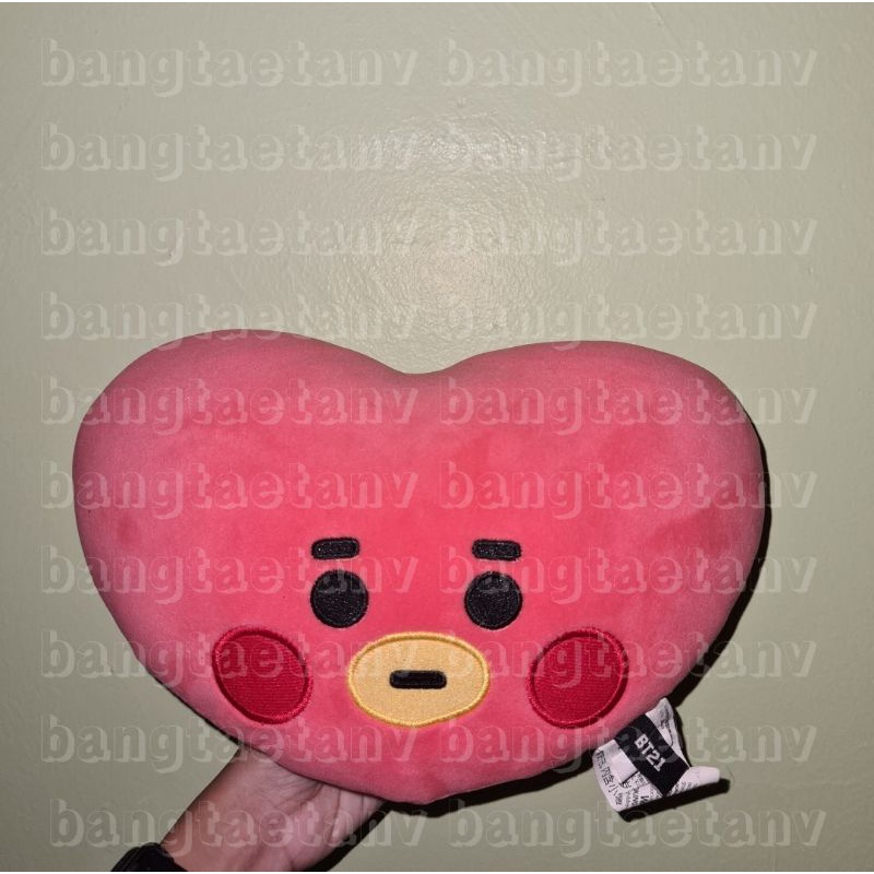 BT21 TATA FACE PLUSHIE NECK PILLOW | Shopee Malaysia