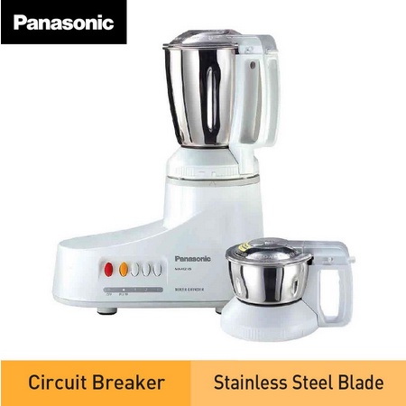 Panasonic 1.0L Stainless Steel Jar Mixer Grinder Machine | MX-AC210S MX-AC210SWUA ( Mesin Pengisar 研磨器 )
