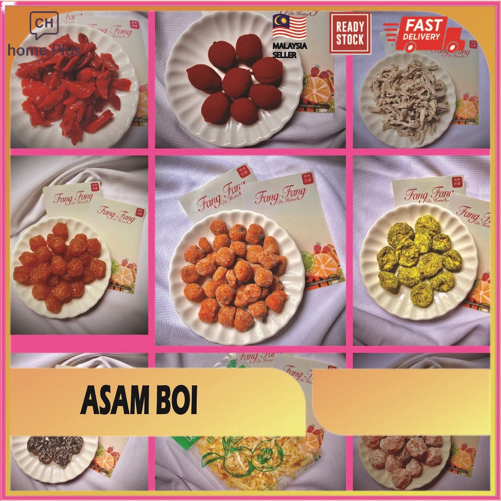 [halal] 100gram Pelbagai Jenis Asam Boi Asam Plum Masam Manis