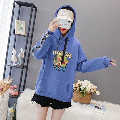 Hoodie Female Loose Cashmere Thickening Anti Pilling Ball 9 Colors Shopee Malaysia