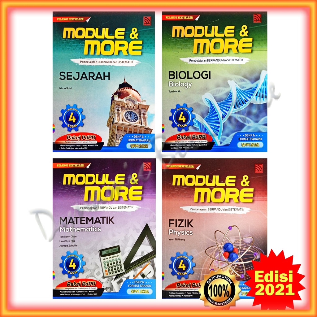 Buy Buku LatihanModule & More KSSM Tingkatan 4 EDISI 2021 Sejarah