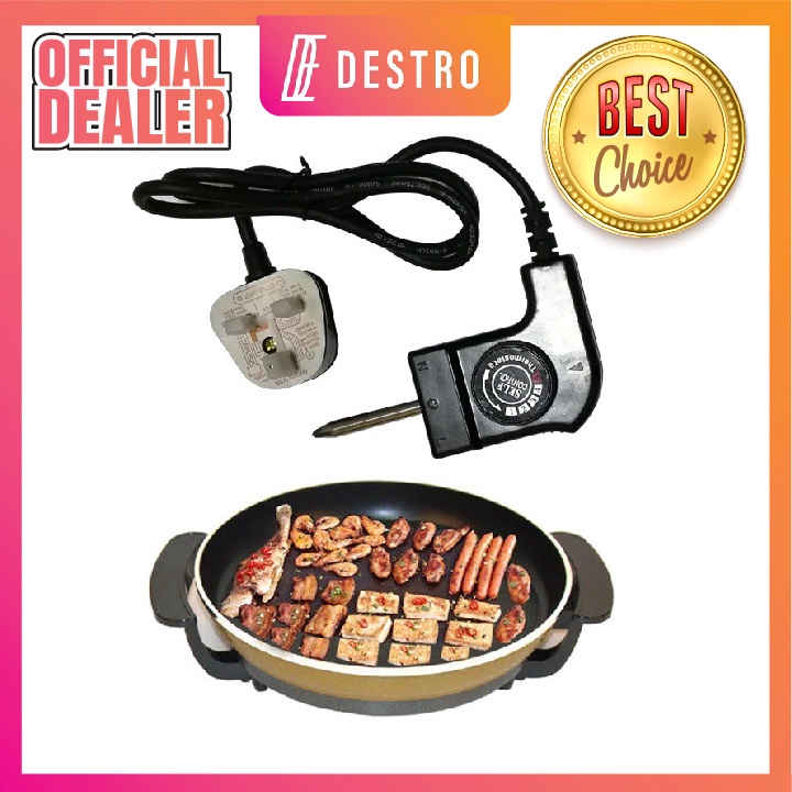 Malaysia 3 Pin Plug BBQ Barbeque Steamboat Plug 1200W1800W Power Cord