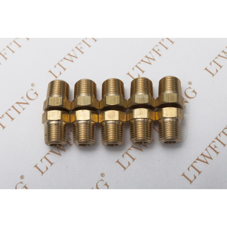 Fuel/Water/Air 3/16" Hose Barb x 1/8" Male NPT Brass Adapter Threaded Fitting