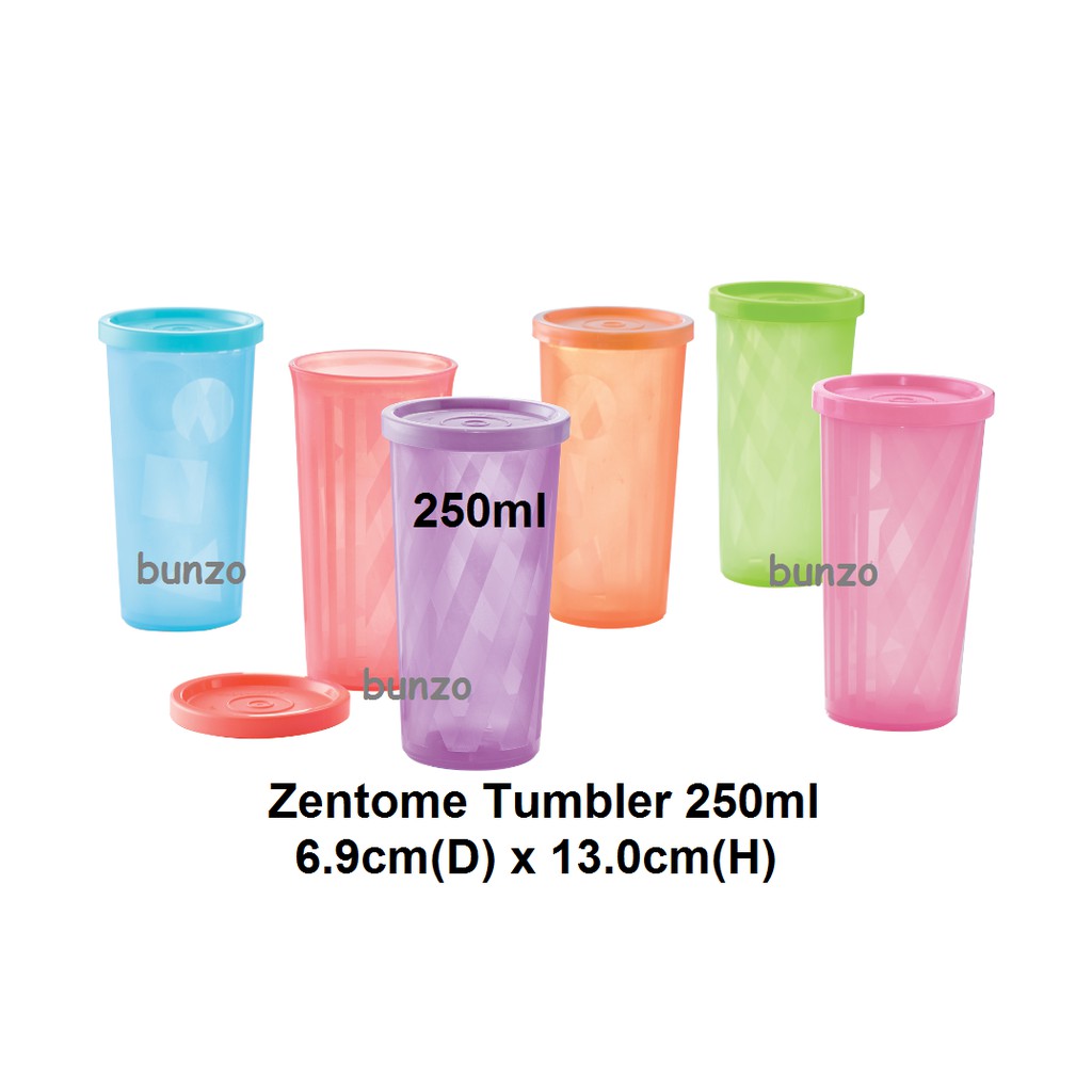 Tupperware Zentome Tumbler 250ml - 1pc