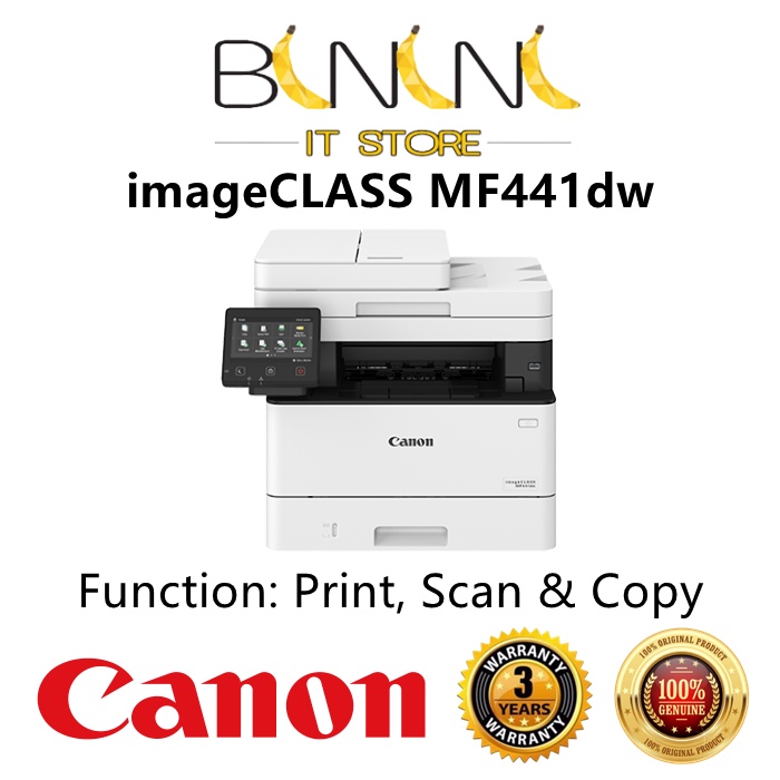 Canon Imageclass Mf441dw Redefine Reliability With The 3 In 1 Monochrome Multifunction Printer 6948