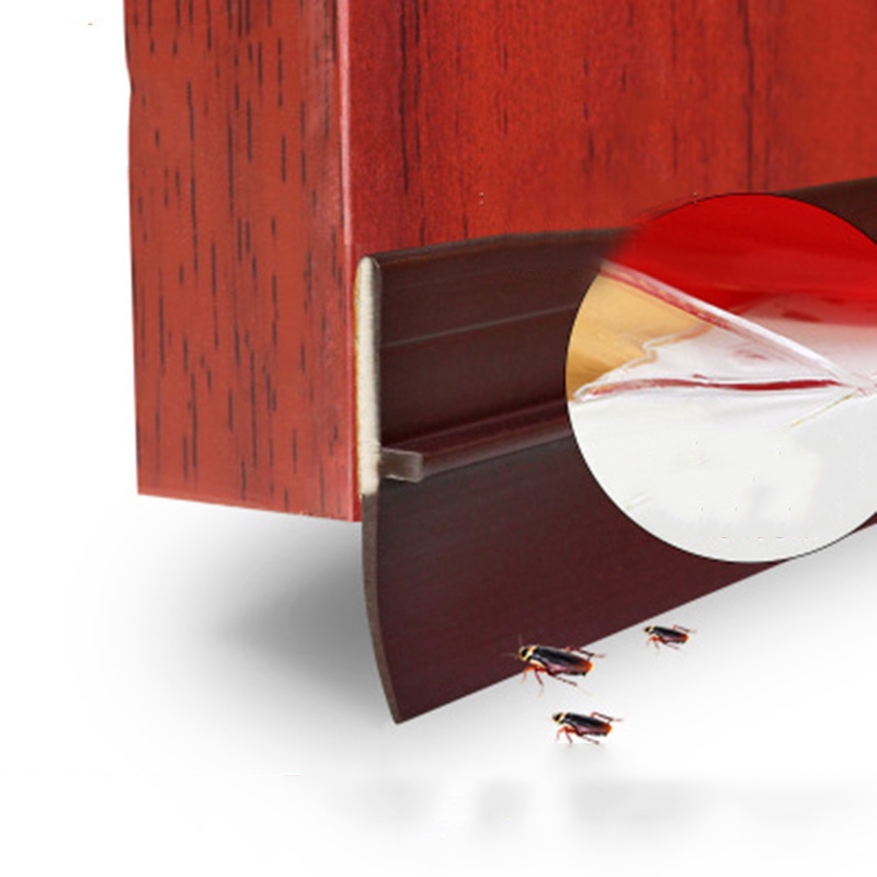 Suitable Accessory Under Door Adhesive Sweep Rubber Bottom Protect