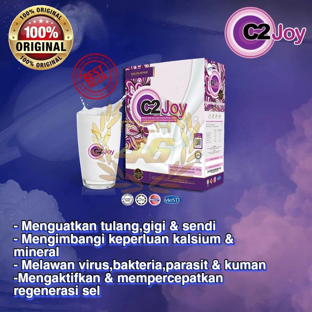 Susu c2joy (Mixed Skim Milk and Colostrium Drink) | Shopee Malaysia