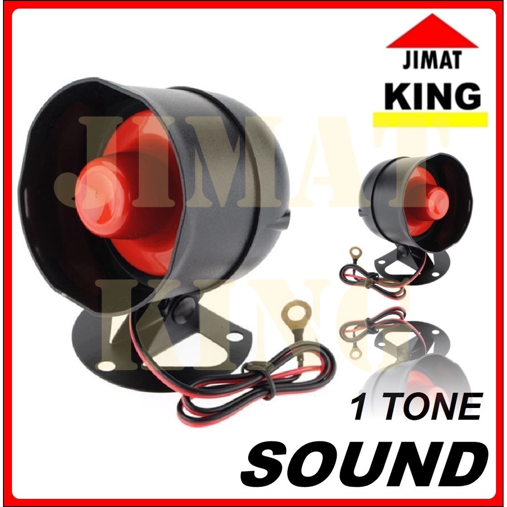 Kereta Alarm / Car Alarm Super Loud 12V Alarm System Siren Electric Replacement 1 Tone system siren bike horn 汽车警报器