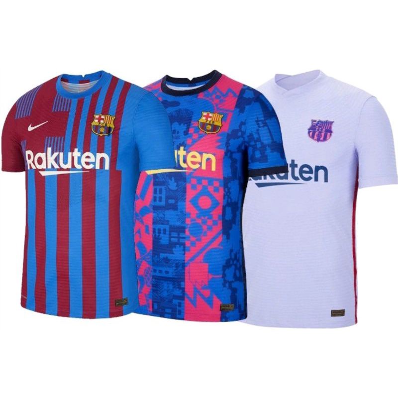 BARCALONA FC JERSEY 2021 2022 HOME AWAY THIRD | S - 2XL | JERSEY 2021BARCA | LA LIGA JERSEY 21 22 | READY STOCK