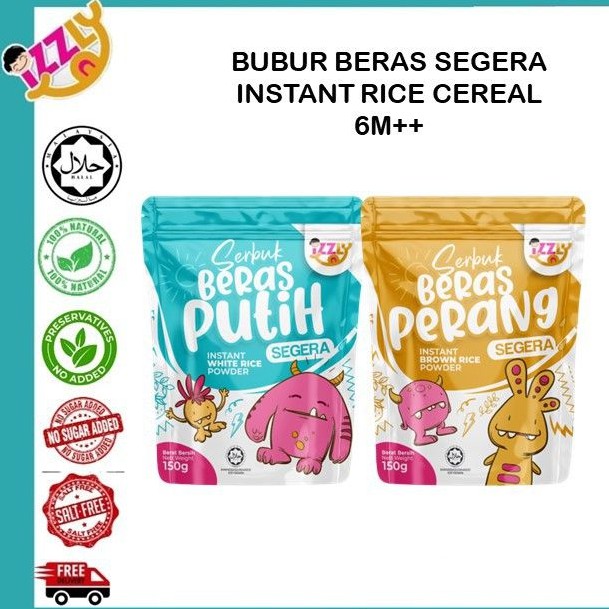 Beras Halus Sesuai Untuk Bayi 6 Bulan Dan Ke Atas Makanan Bayi Natura L Izzly Izliyah Kitchen Shopee Malaysia