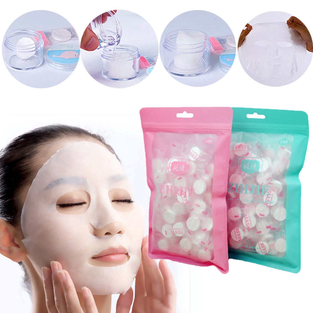 compressed facial mask paper