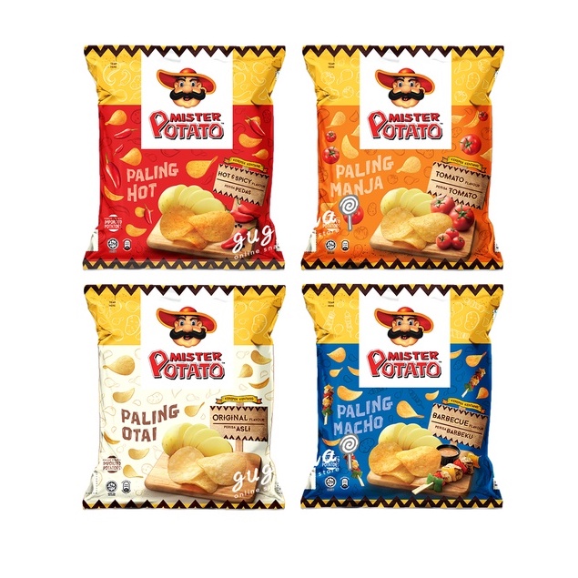 Mister Potato Chips 60g