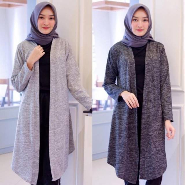 baju long cardigan