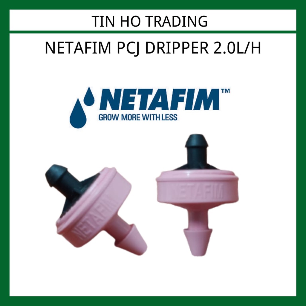 NETAFIM PCJ DRIPPER 2.0L/H (PINK) Shopee Malaysia