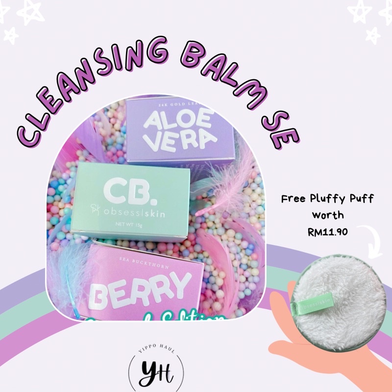 [Ready Stock] Cleansing Balm Special Edition Obsess Skin Shopee Malaysia