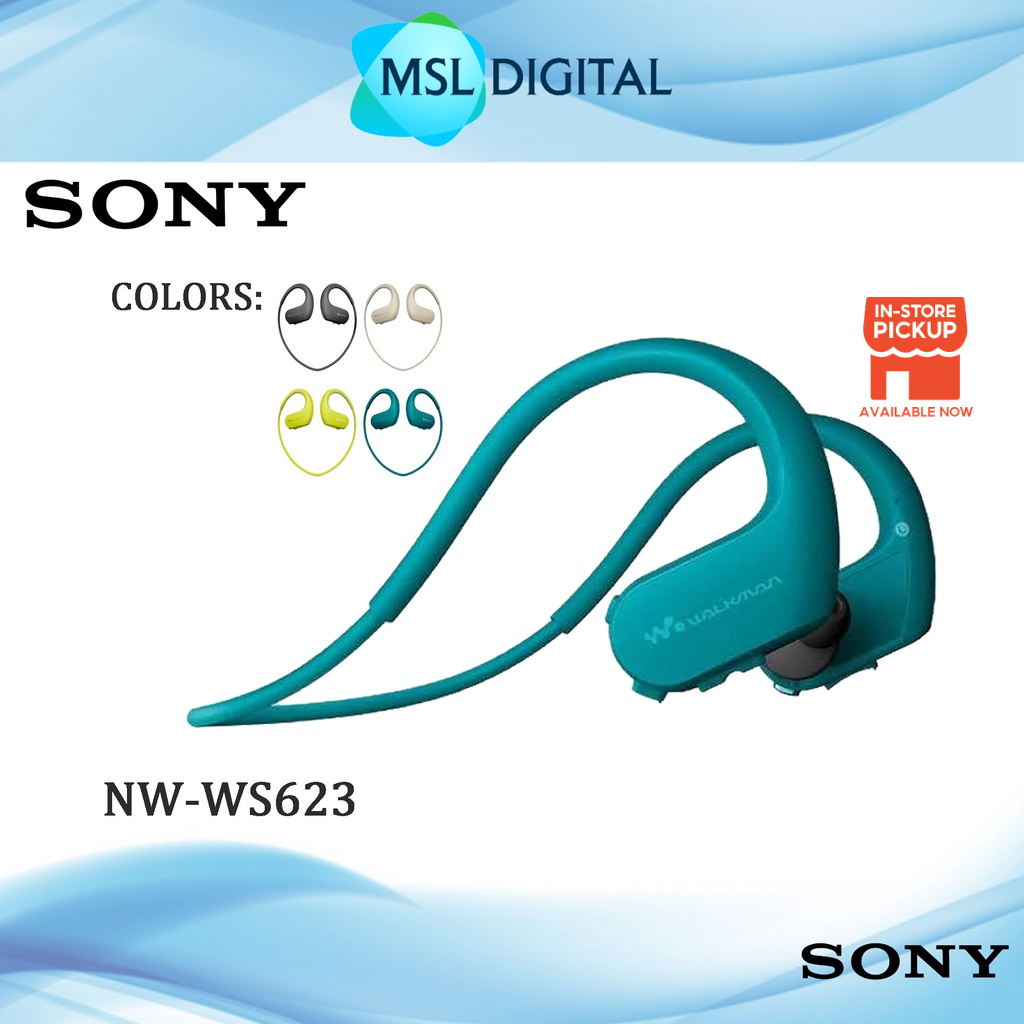 Sony NW-WS623 / WS623 Bluetooth Walkman MP3 Player Waterproof Dustproof ...