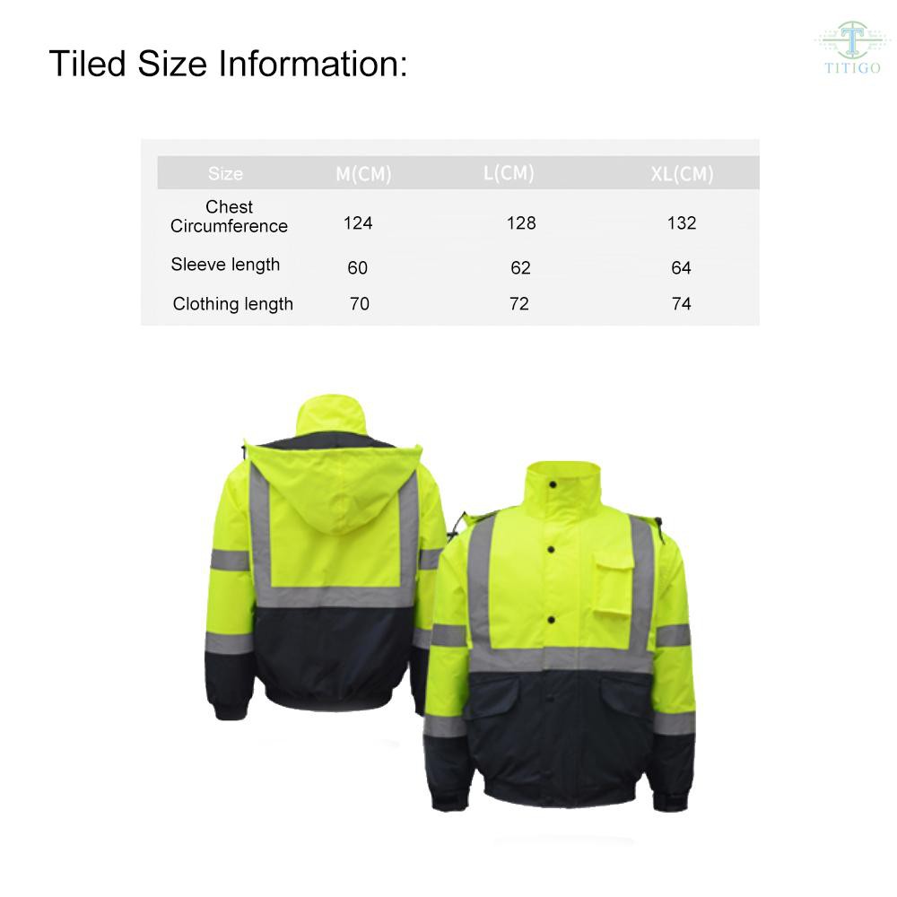 waterproof luminous jacket