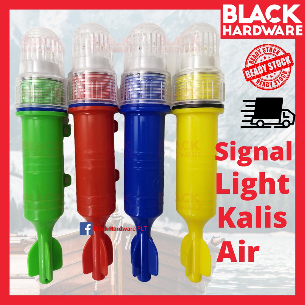 Black Hardware Marine Traffic Sea Fisherman Fishing Net Boat Signal Twinkle Float Waterproof Marking Light Lampu Nelayan