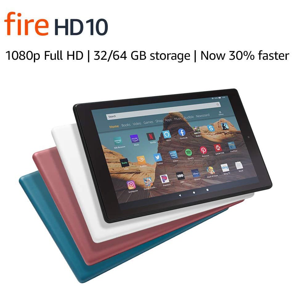 Amazon All New Fire Hd 10 Tablet 2020 10 1 1080p Full Hd Display 32 Gb Shopee Malaysia