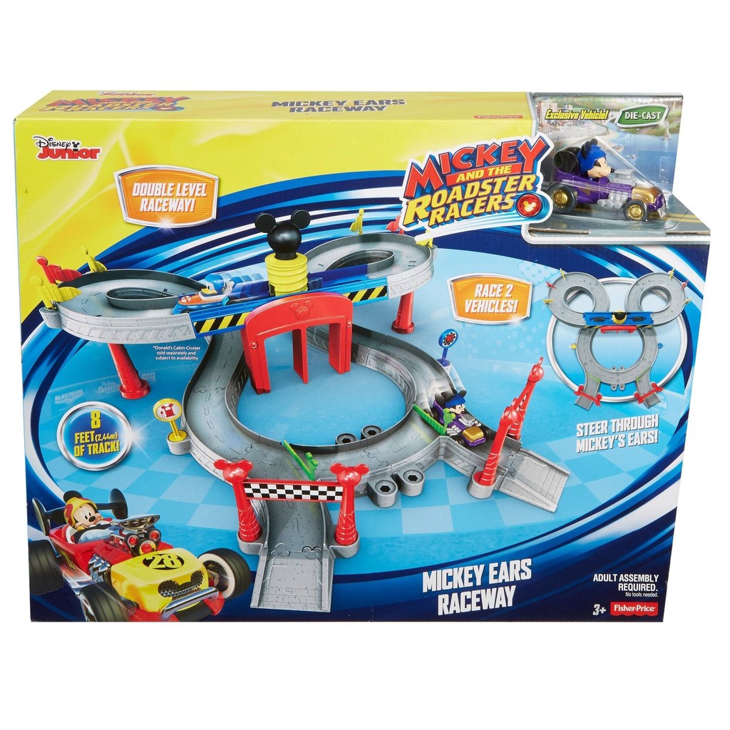 mickey mouse roadster race track