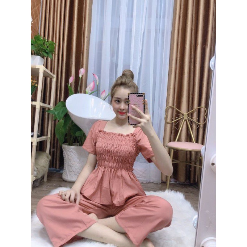 set sweet top + pants vietnam