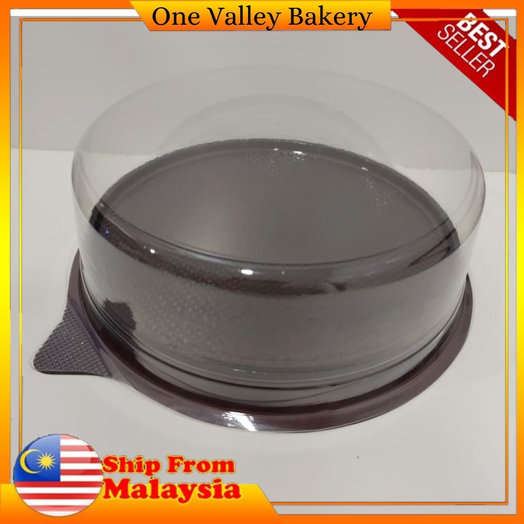 MARBLE Butter Cake Container Round Container Plastic packaging