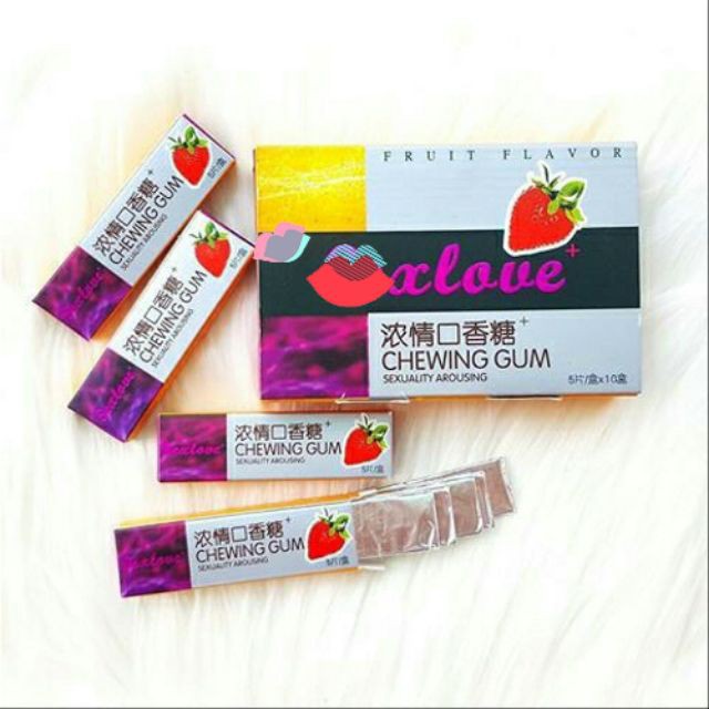 Sexs Love Chewing Gum ~ Fruit Flavour Shopee Malaysia 4270