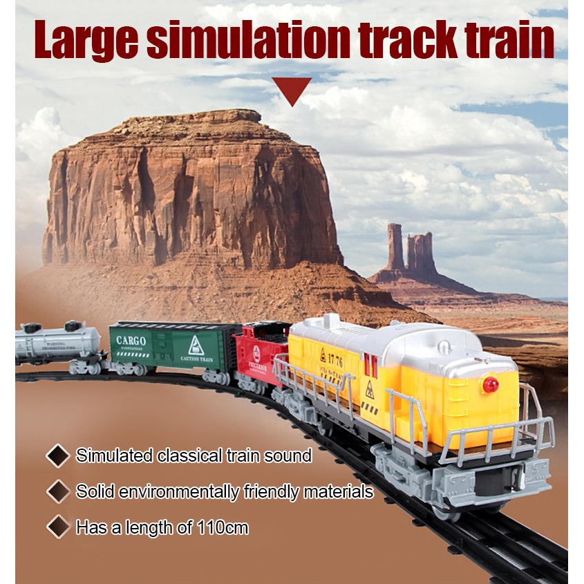 long track train set
