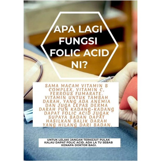 Folic Asid Sunward 5mg Original Dari Farmasi Lulus Kkm Shopee Malaysia