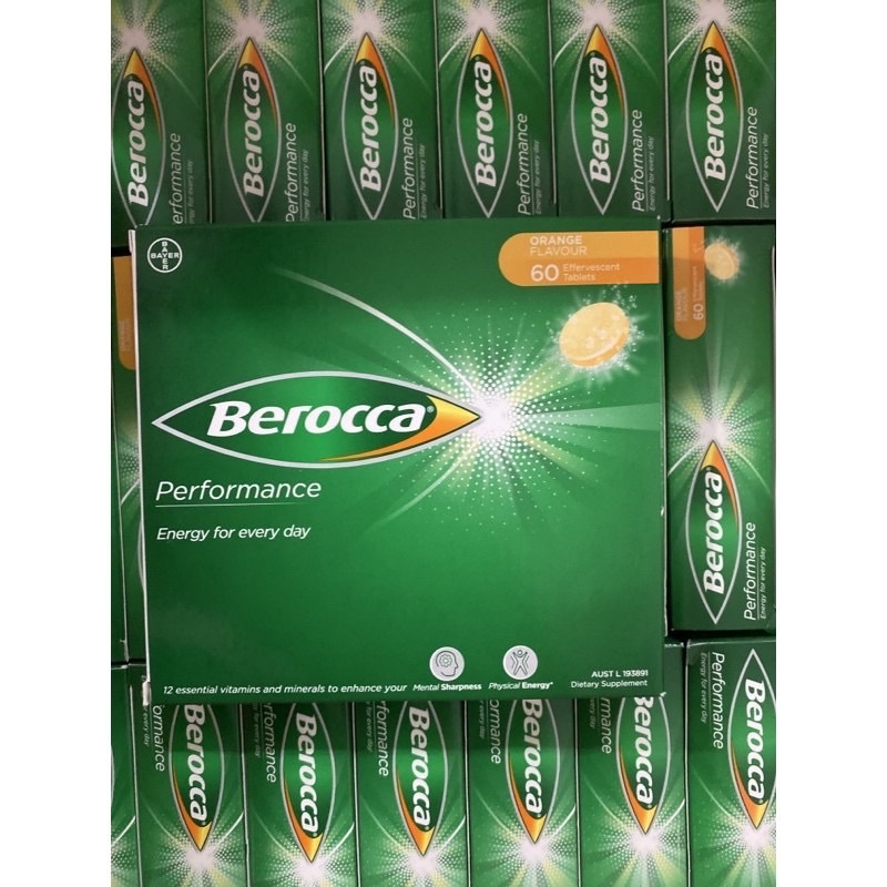 Buy Limited Stock Left Ready Stock In Malaysia Berocca Performance Vitamin C Mental Sharpness Physical Energy Seetracker Malaysia