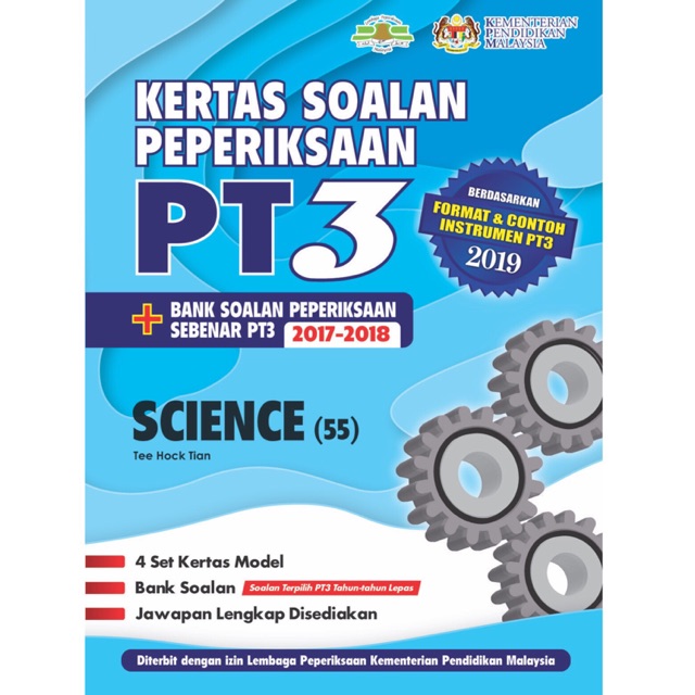 Tny Kertas Soalan Peperiksaan Pt3 Science Bilingual Shopee Malaysia