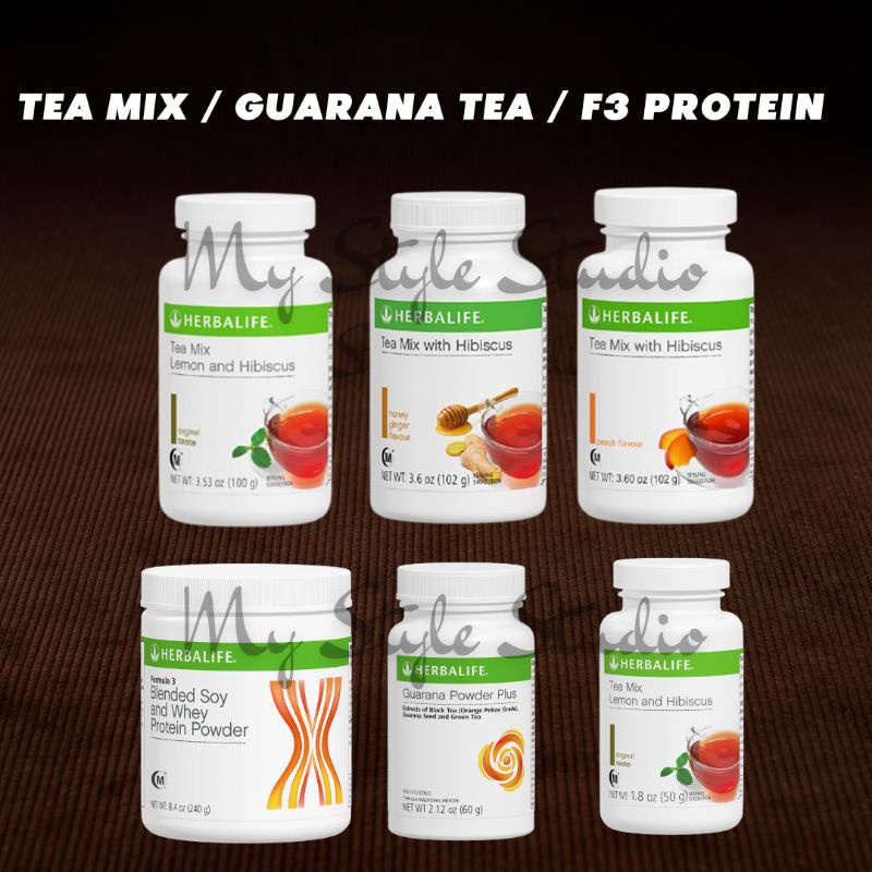 Herbalife Tea Mix / Guarana Tea / F3 Protein | Shopee Malaysia