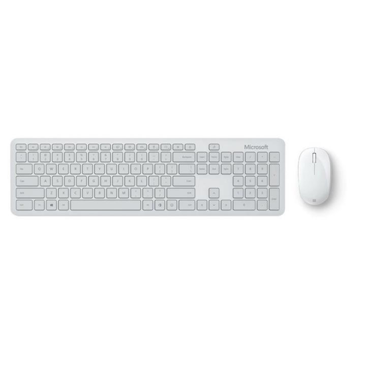 Microsoft Bluetooth Desktop Keyboard Mouse Combo Glacier QHG00047