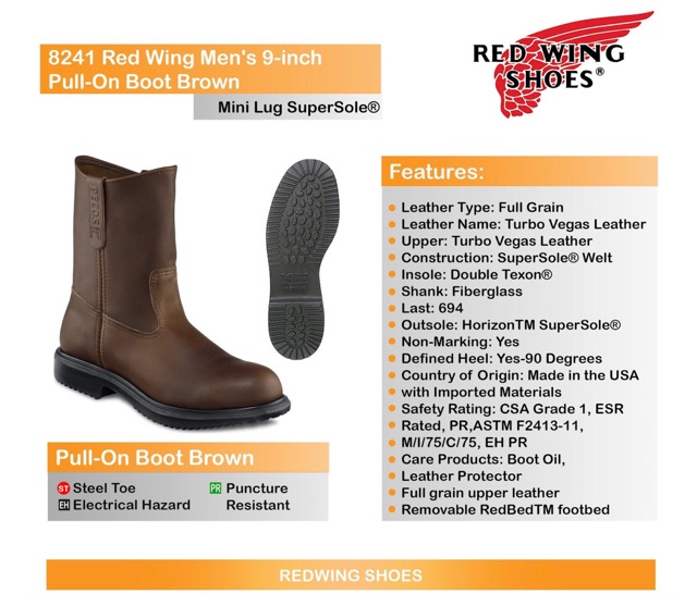 red wing 8241 price