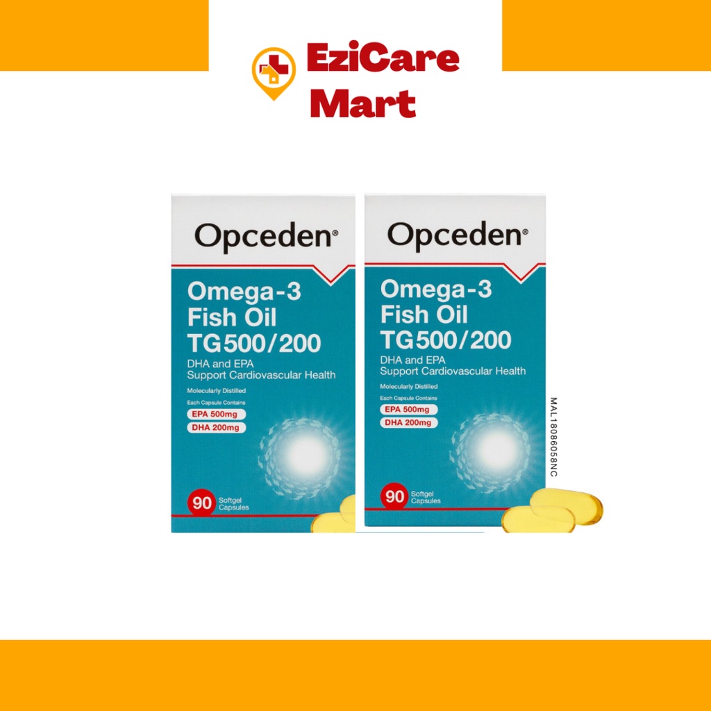 Opceden Omega 3 Fish Oil TG 500/200 Shopee Malaysia