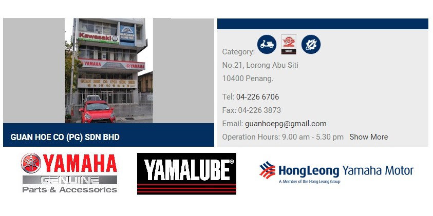 yamaha genuine parts authorized dealer