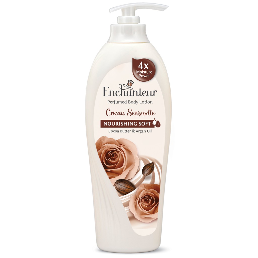 Enchanteur Cocoa Sensuelle Nourishing Soft Perfumed Body Lotion (350ml