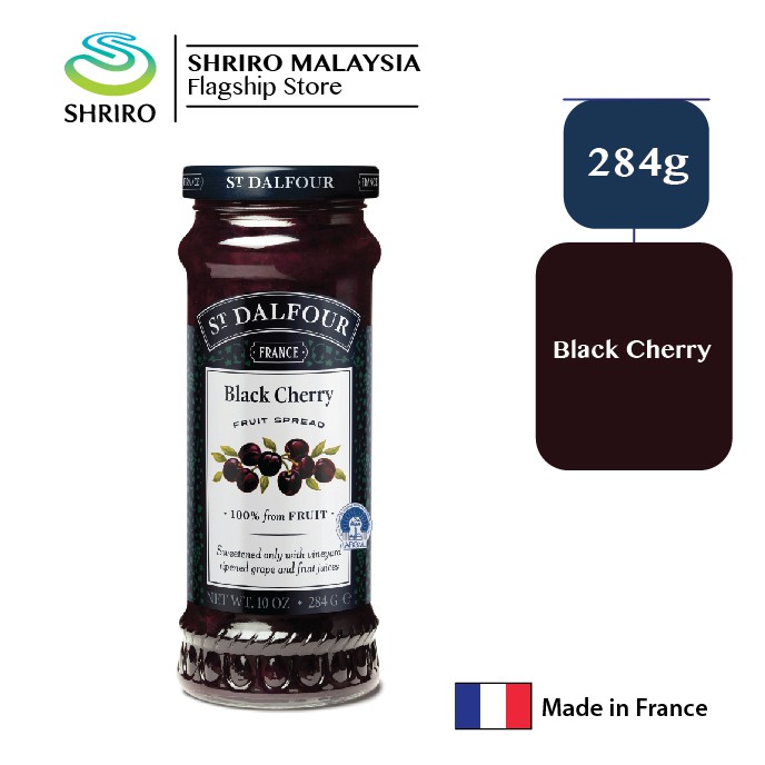 St Dalfour Fruit Spread Black Cherry 284g Shopee Malaysia