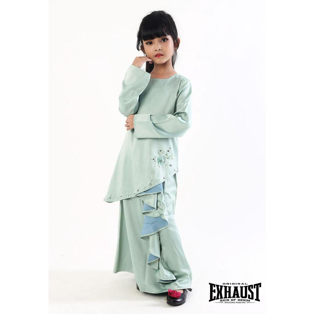 Exhaust Baju Kurung Fashion Kids 7115#13