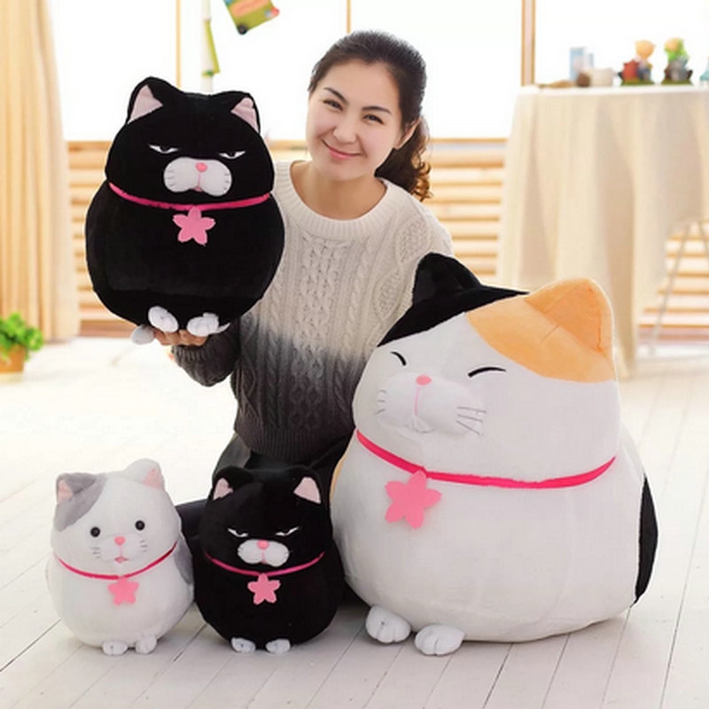 fat cat stuffed toy