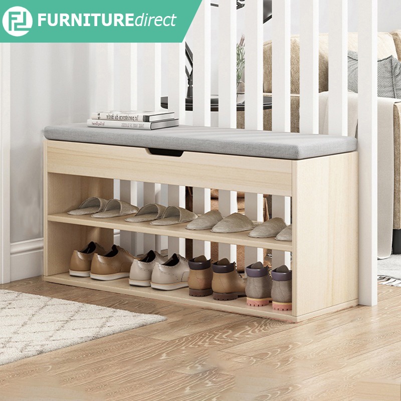 Furniture Direct NAGOYA 80cm shoe bench/ shoe rak kasut