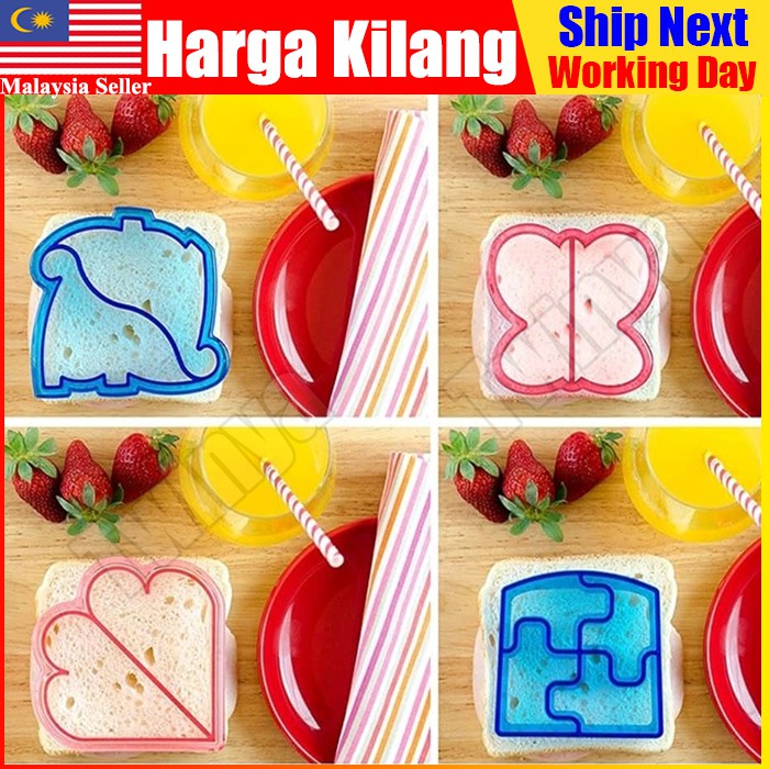 Sandwich Toast Cookies Mold Cake Toast Bread Biscuit Food Cutter DIY Lunch Mould