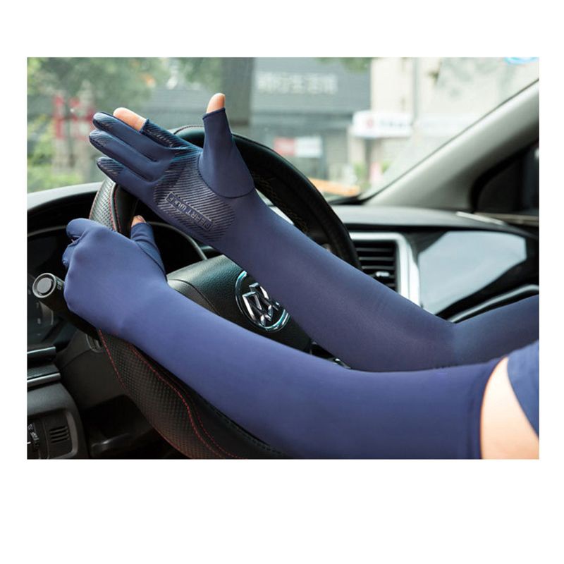 Sunscreen Gloves, Men's and women's, cold arm sleeves, UV protection, Driving, Outdoor Cycling, Hiking, Fishing, Hiking