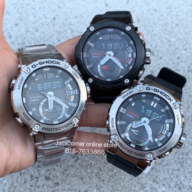 CASIO G-SHOCK G-STEEL GST-B200 SERIES Carbon Core Guard structure/STAINLESS STELL BAND CASIO G-SHOCK G-STEEL GST-B200 SERIES Carbon Core Guard structure/STAINLESS STELL BAND