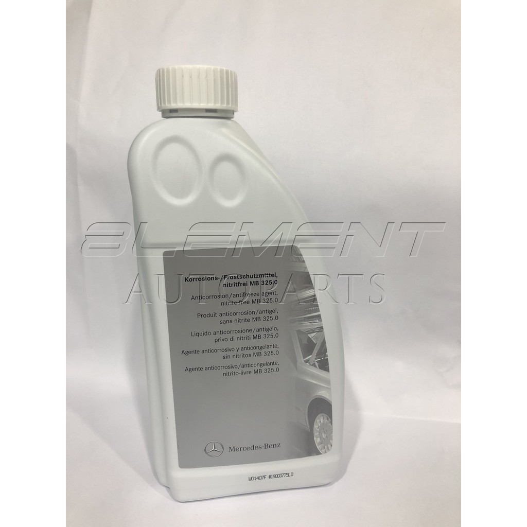 Mercedes Benz Antifreeze Coolant / Antifreeze Mb 325.0 (1.5l) | Shopee ...