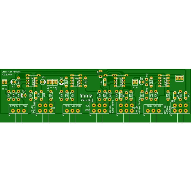 Crossover 3 Way XG23PM MAM AUDIO Pcb | Shopee Malaysia