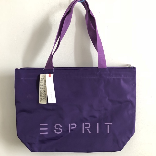 esprit canvas tote bag