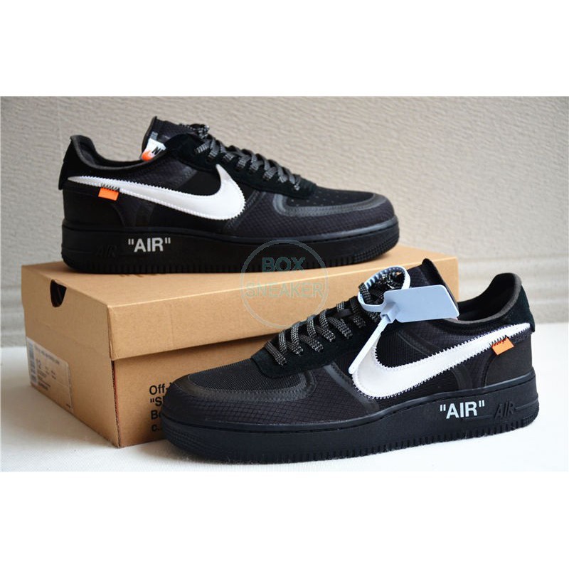 nike air force off black