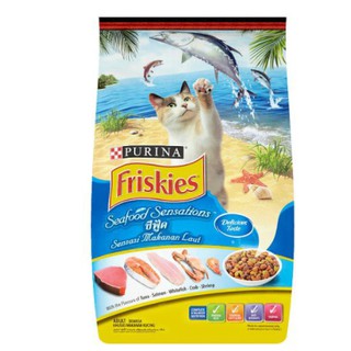 Buy PURINA FRISKIES SEAFOOD SENSATIONS CAT FOOD 7KG Makanan Kucing 