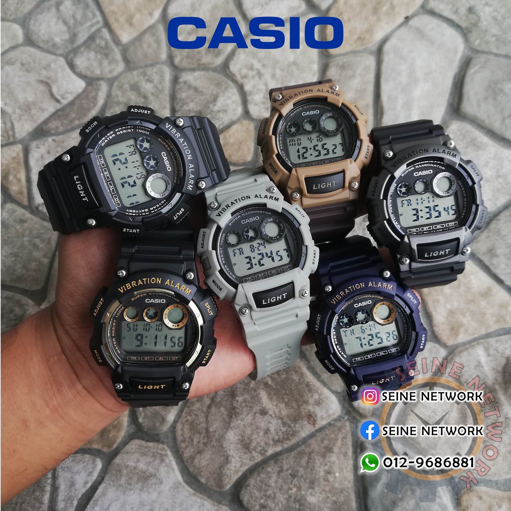 casio w 735 h